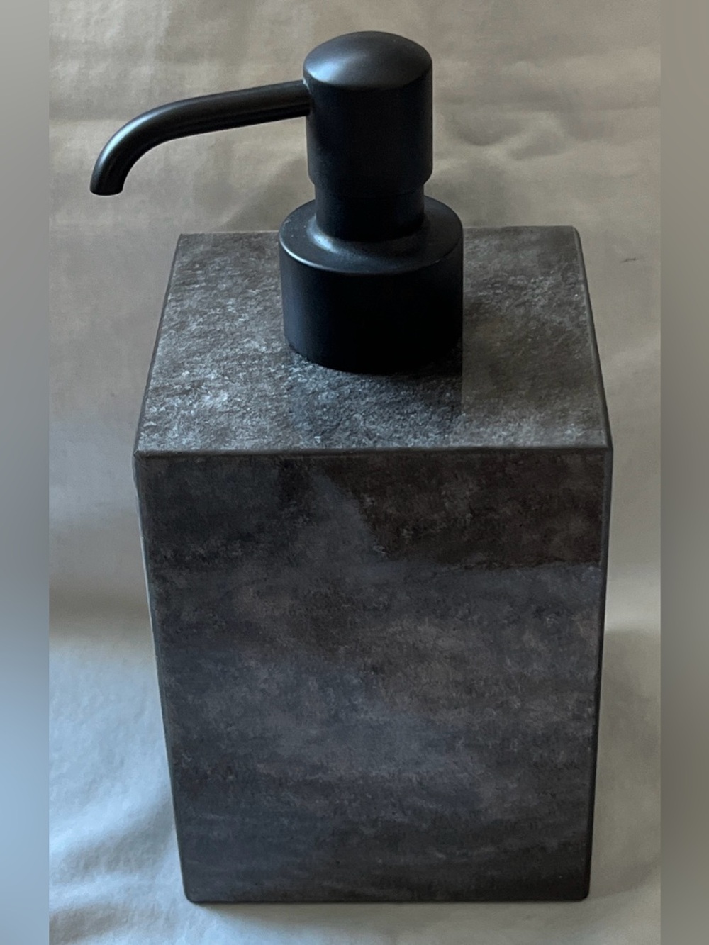 New Labrazel Obsidian Gray Matte Bronze Pump Dispenser sold by Pilgrim Linens